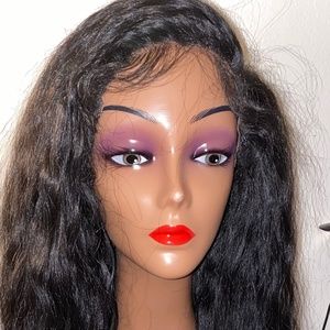 Synthetic wig long